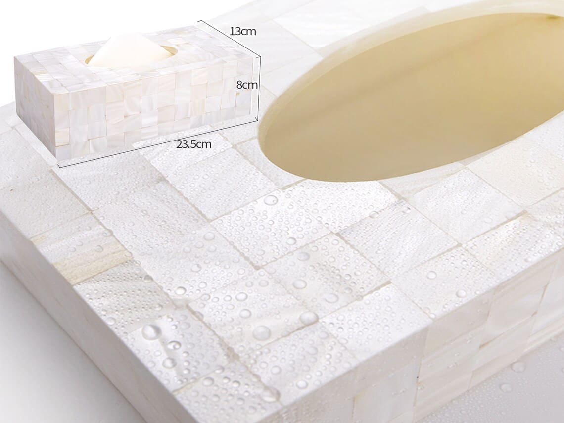Marble Tissue Box For Bathroom and Kitchen Decor Accessories - Image 3