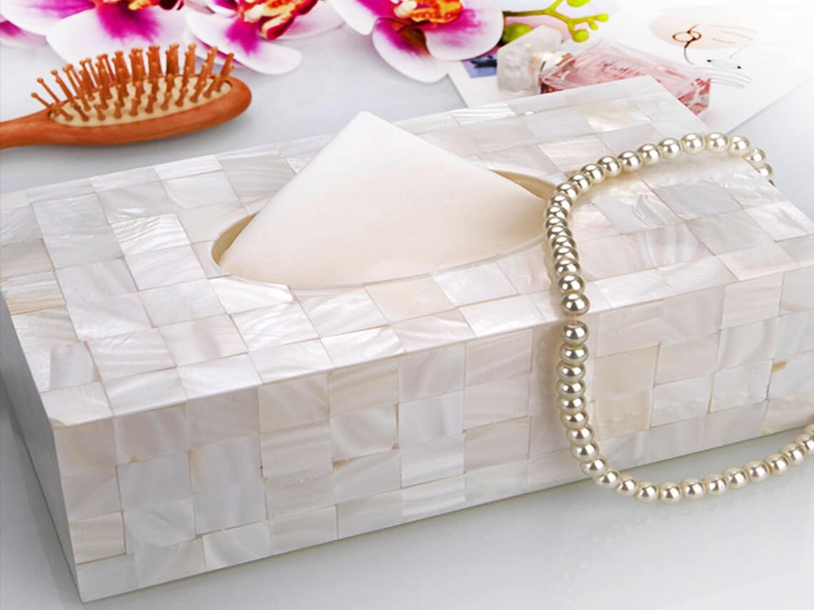 Marble Tissue Box For Bathroom and Kitchen Decor Accessories - Image 2